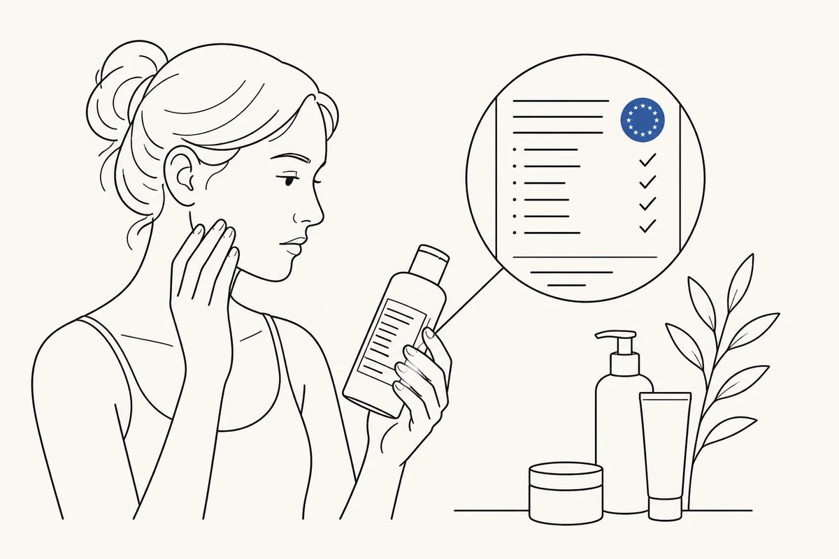 Professional header image for educational tutorial: Parfum en geurallergenen in 2026: wat de nieuwe EU-regels...